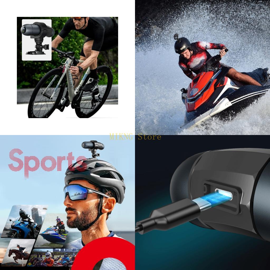 Mountain Biking Videos - Fotocamera per azione esterna 4K Mountain