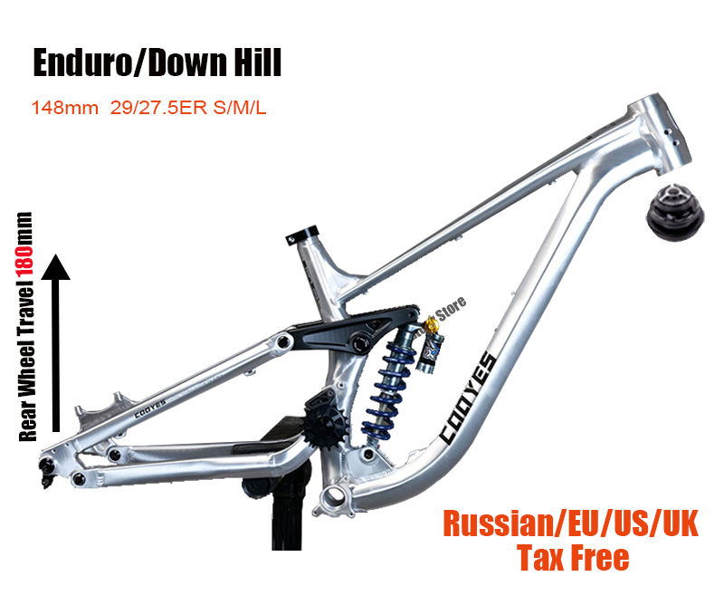 Mountain Biking Track - Telaio Full Suspension FR/DH/AM Enduro in