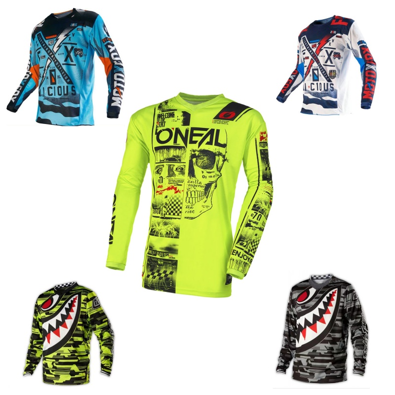 Mountain Biking Videos - Maglia da corsa MTB Downhill Off