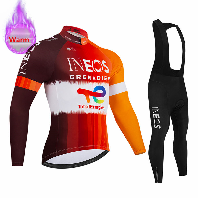 Mountain Biking Wallpaper - Set Maglia Termica Invernale a Maniche