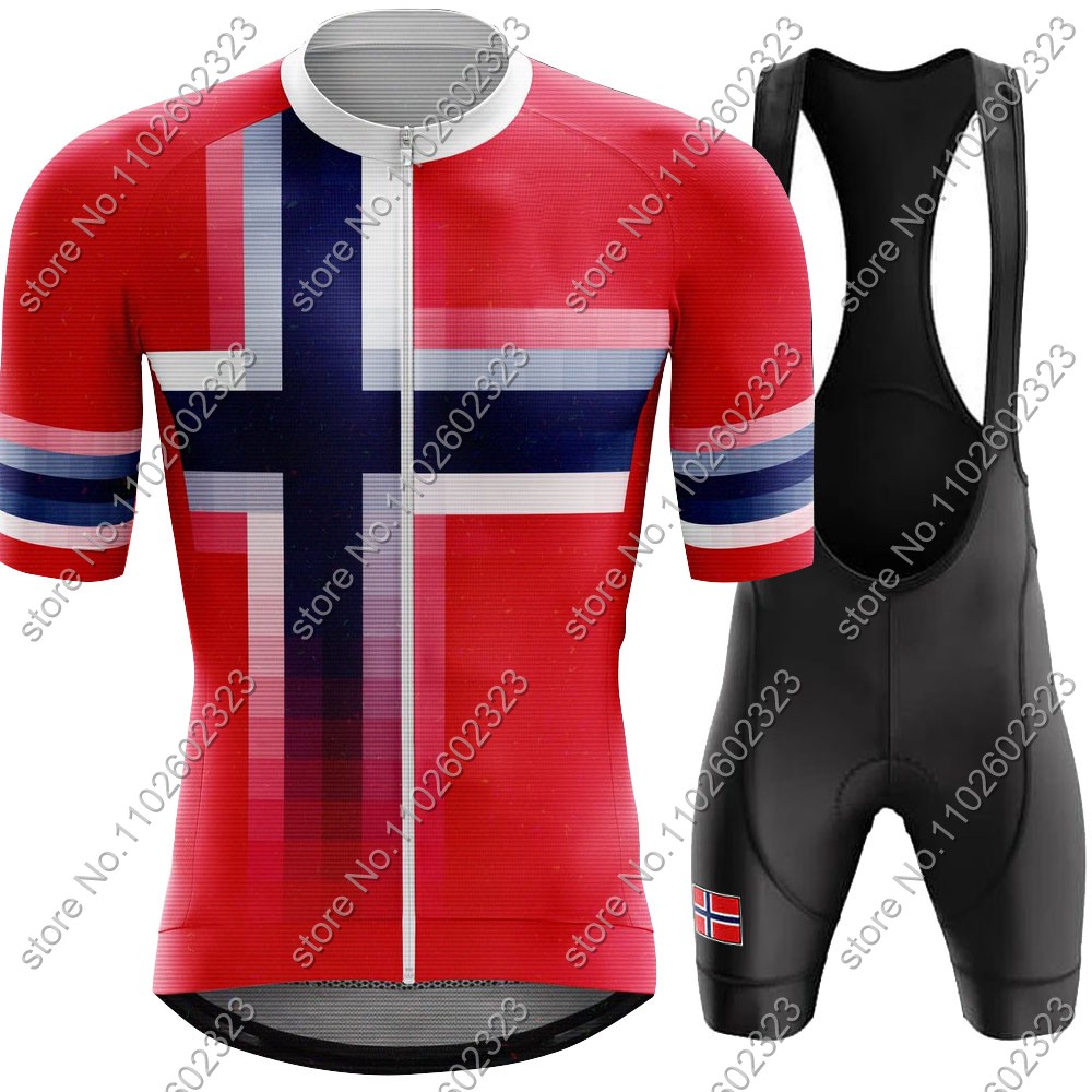 Mountain Biking Wallpaper - 2024 norvegia maglia da ciclismo squadra