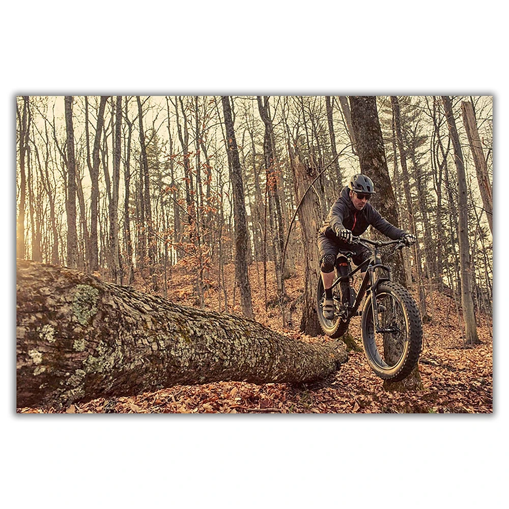 SP082 Poster da parete in tess - Mountain Biking Movies recensione e prezzo