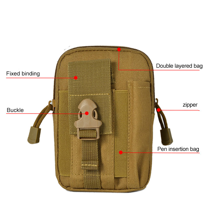 Marsupio tattico Molle Marsupi - Mountain Biking Waist Pack recensione e prezzo