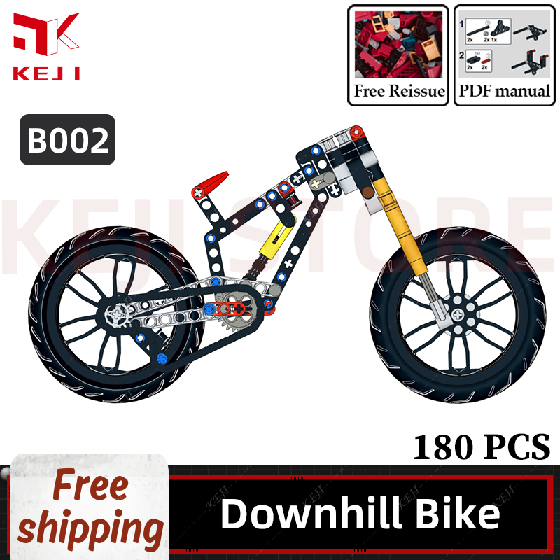 KEJI MOC Downhill Mountain Bik - Mountain Biking Track recensione e prezzo