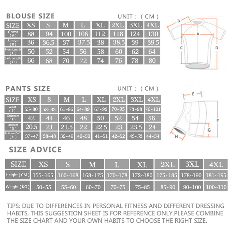 Rvouei Set di maglie da ciclis - Mountain Biking Wallpaper recensione e prezzo