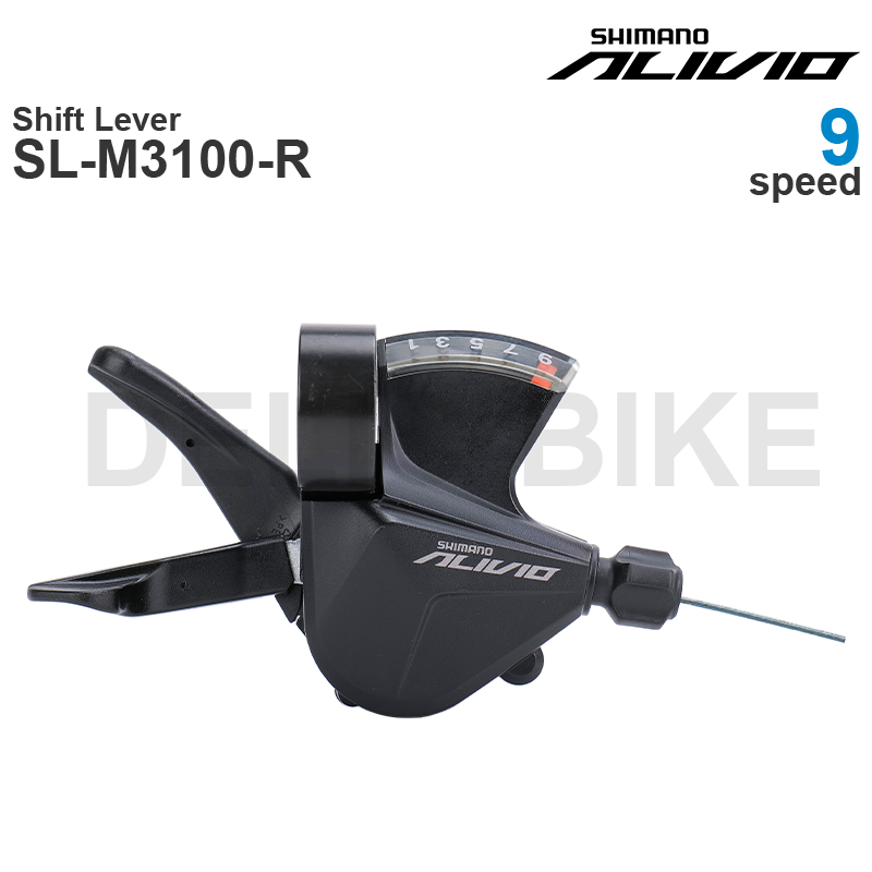Gruppo SHIMANO ALIVIO M3100, c - Rear Derailleur Shadow recensione e prezzo